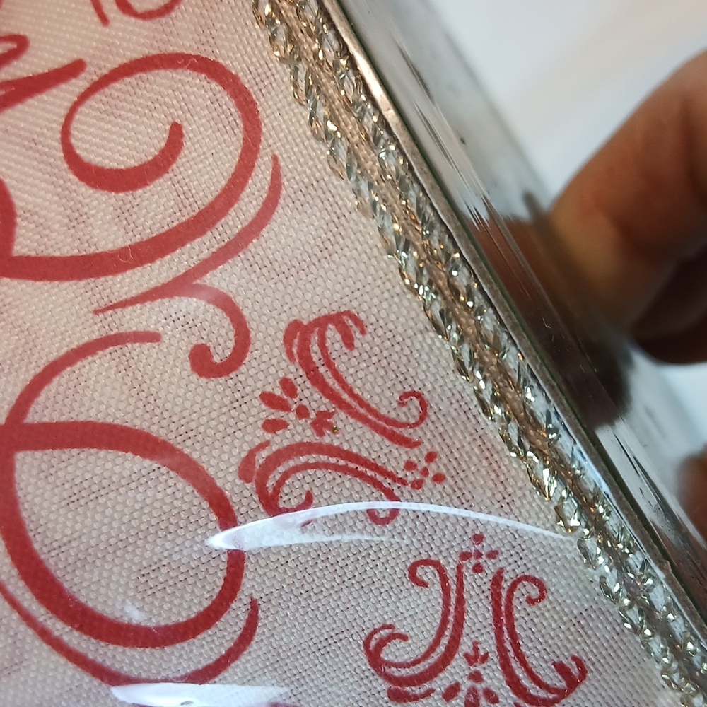 Merry Christmas Ribbon with Red Script - Picture 4 of 5